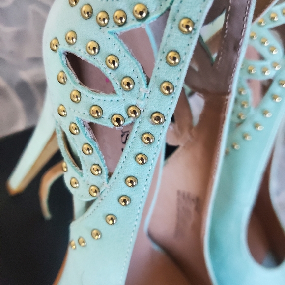 7.5 Mint platform high heels - Picture 4 of 8